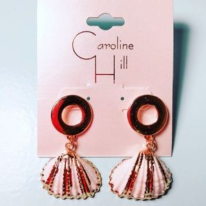 Gold Shell Earrings